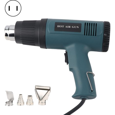 Pistolet à air chaud L-986A, capot arrière, réglage continu de la chaleur pour tube thermorétractable, prise américaine 110V (1/5)