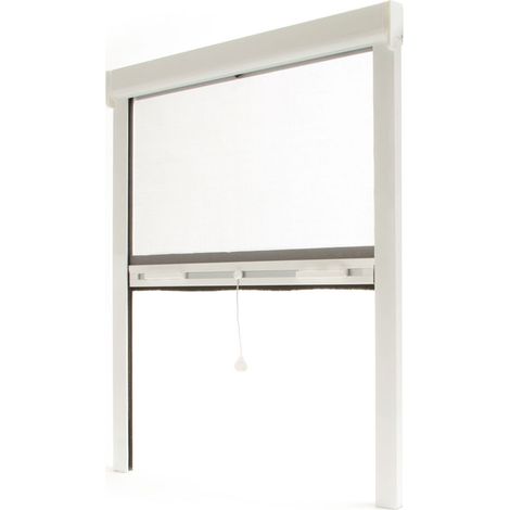 Mosquitera Estor Recortable AVOSDIM Alu Blanco - Ancho 80 x Alt 100 cm