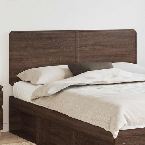 Tête de lit-Panneau de lit Chêne brun 150 cm Bois d'ingénierie 301224 (1/5)