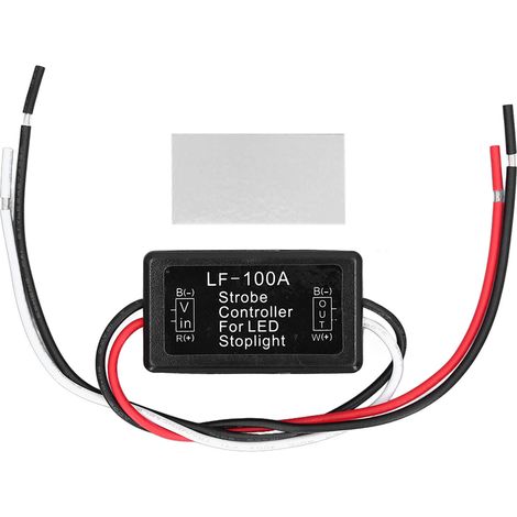 Contrôleur stroboscopique de feu stop LED, Module clignotant Intelligent monté en hauteur pour véhicule automobile (1/5)