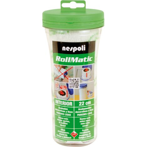 Nespoli Rouleau de peinture Rollmatic, murs et plafonds, 22 cm