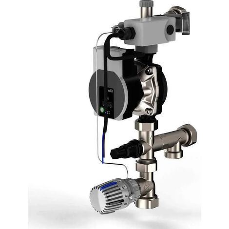 REHAU Juego de regulación flex con cabezal termostático, 13185101001