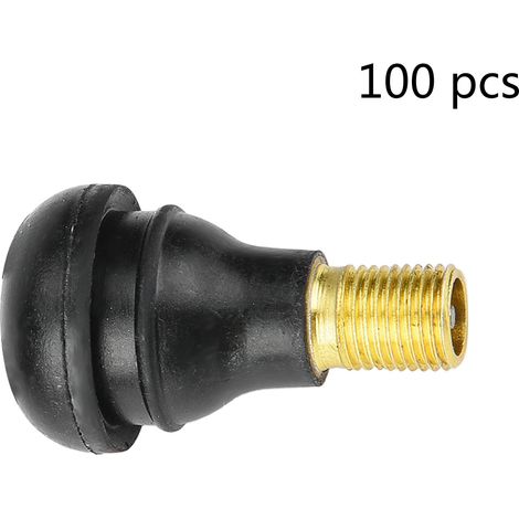 100 Universal-Reifenventile für Autos und Motorräder, TR412 Snap-On-Ersatzventile (1/5)