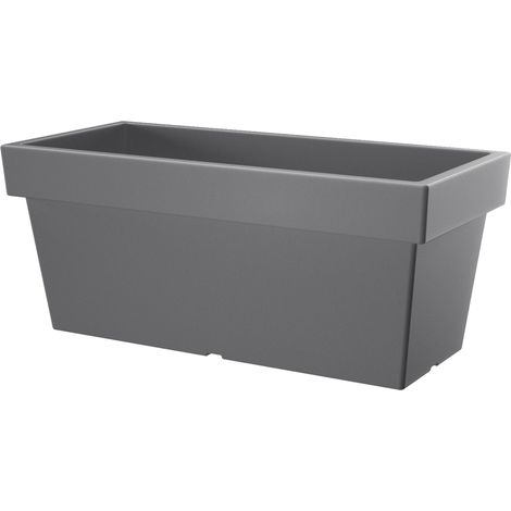 Vaso Lofly Case Rett.Grigio 99X39 H 41 Pplast (1/5)