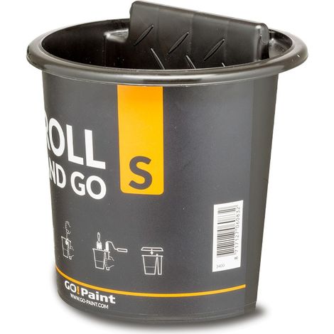 Go paint roll and go s brocca contenitore con impugnatura per smalto pittura impregnante (1/5)