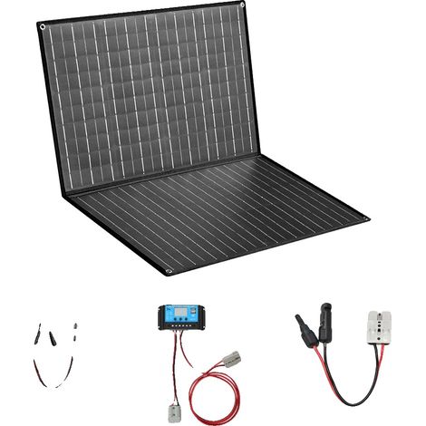 Panneau Solaire, 100W Portable, Design Pliable, 100W (1/2)