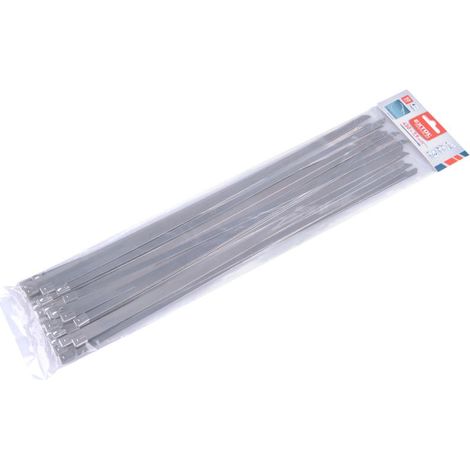Fascette stringicavo EXTOL ACCIAIO INOX, 450 x 7,9 mm, 50 pezzi 8856282