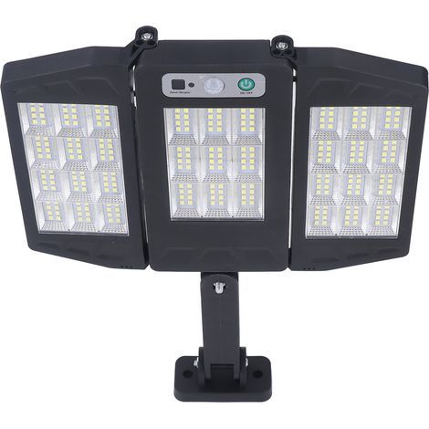 Solarleuchte mit 264 LEDs, Fernbedienung und 3 Betriebsmodi für den Außenbereich (1/5)
