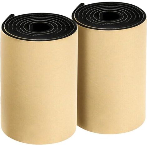 mit 2 Schutzpolstern für Garagenwände 2 m lang x 20 cm breit