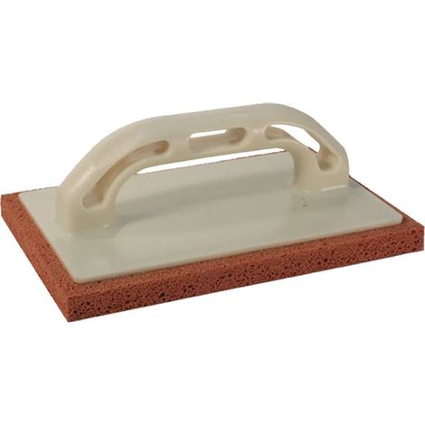 FRATTONE CON SPUGNA 14X22 MANICO PLASTICA ARANCIO STAMPLAST (1/4)