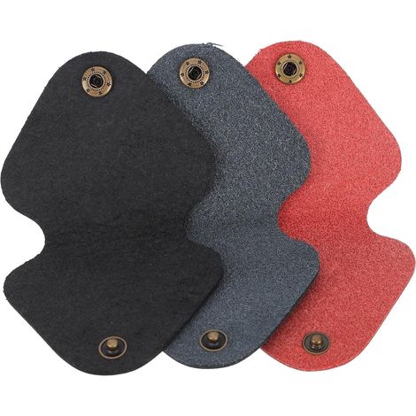 Enrouleurs de Fils en Cuir Véritable 3pcs pour Organisation de Câbles, Gestion Pratique des Cordons, pour Bureau et Voyage (1/5)