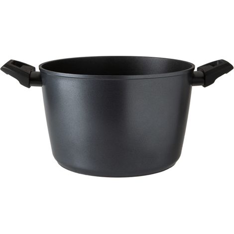 Pentola Alta Induzione Antiaderente Cuocipasta Diametro 24cm Spessore 4mm Senza Coperchio