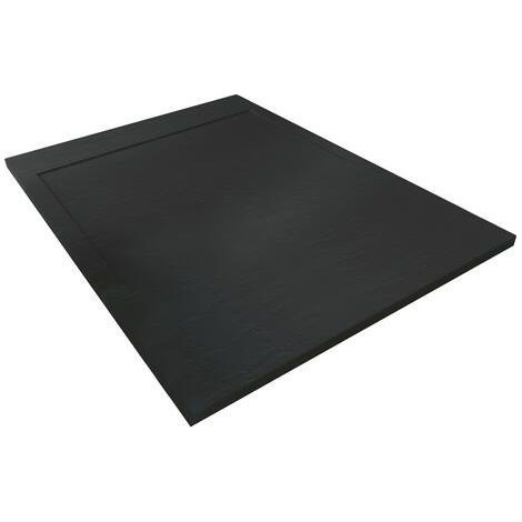 Receveur de Douche Résine de Synthèse Runa  noir 90x140 - Elmer