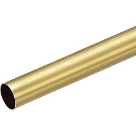 Brass Round Tube 17mm OD 0.5mm Wall Thickness 200mm Length Pipe Tubes (1/5)