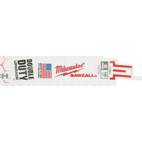 Lama per sega milwaukee torch bimetallica 150 mm metallica