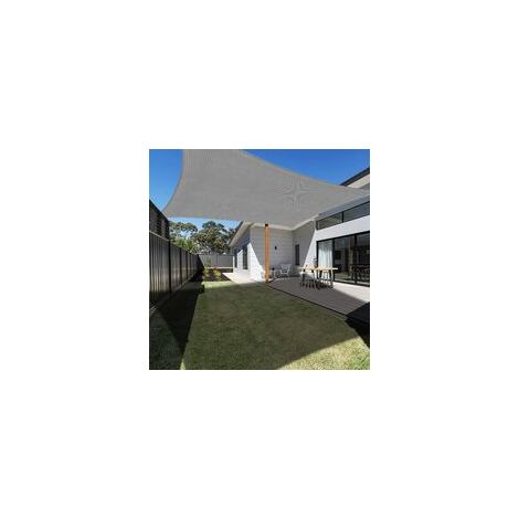 2x3m Sonnensegel - Wasserdichte und UV-beständige Außenmarkise für Gartenterrasse