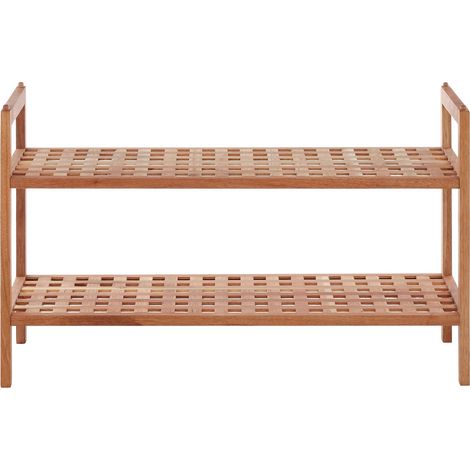 Premier Housewares 2 Tier Grid Design Stackable Shoe Rack (1/5)