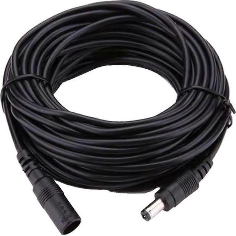 DC 12V Stromverlängerungskabel 5,5x2,1mm Netzkabel 12m-- (1/5)