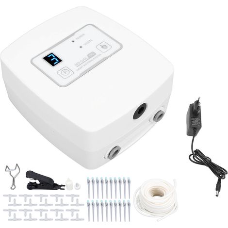 Système d'irrigation goutte-à-goutte Minuterie automatique Contrôle via smartphone Pompe auto-amorçante 12V pour jardin balcon (1/5)