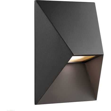 Nordlux Pontio Aplique Abajo Exterior Negro IP54 GU10 (1/4)