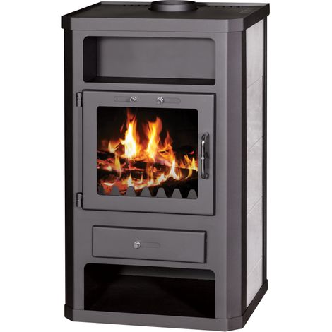 Victoria Kaminofen Comfort K mit Keramikverkleidung und 9 kW (1/4)
