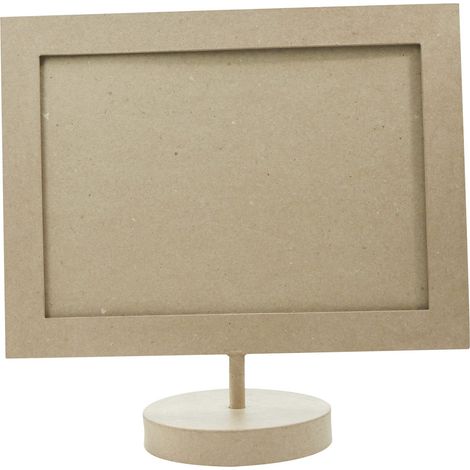 Decopatch CD022O - 1 supporto in cartapesta marrone 14x35x32,5 cm, cornice per formato o A4