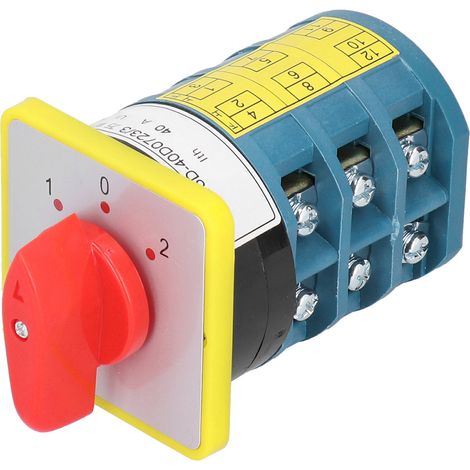 Commutateur de transfert universel sectionneur 3 positions 3 sections LW5D-40D0723/3 380/220/110V (1/5)