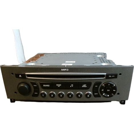[PRODUIT D'OCCASION] Autoradio PEUGEOT 308 2007- ♻️ Ref Oe. 16077681xh - Garantie à vie (1/3)