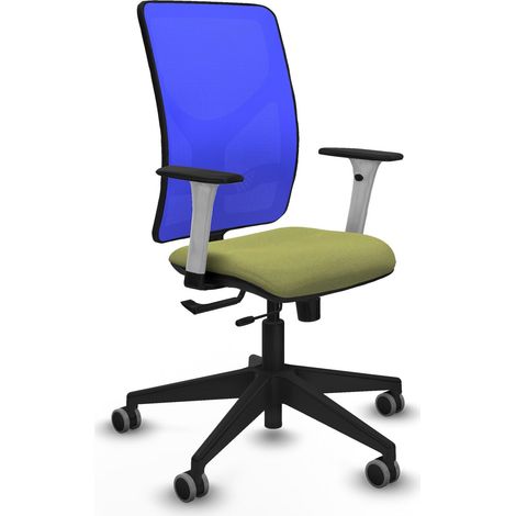 Chaise de bureau piqueras y crespo Motilla blanc mousse épaisse (1/2)