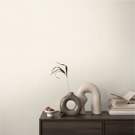 A.S. Creation Vliestapete 10.05 x 0.53 m Livingwalls Unitapete Weiß 790652 Einfarbig CosmoLiving by Cosmopolitan (1/5)