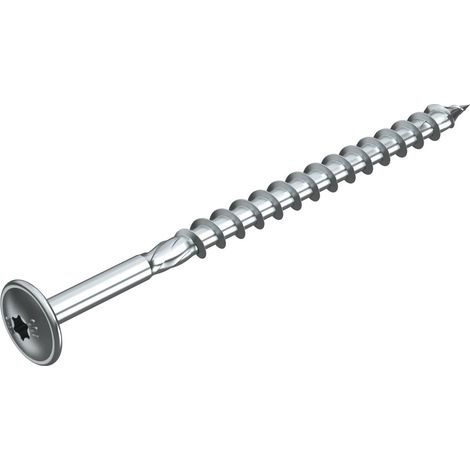 OBO Bettermann Vite a testa bombata per componenti in legno 6x100 acciaio zincato elettroliticamente, 3498134