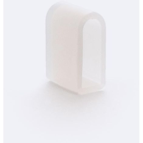 Tapón final para Bobina Neón 24V Transparente