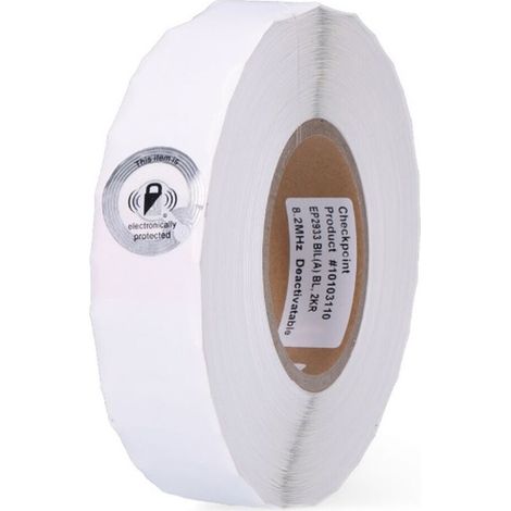 Etichette Intelligenti NFC Checkpoint 10103110 Tamper 2933 Antifurto 2000 Unità Ø 3,3 cm