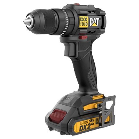 Trapano avvitatore percussione brushless 18v 2.0Ah 2 batterie Caterpillar dx1010 (1/4)
