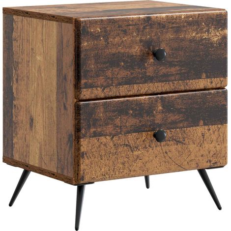 Nachttisch Altholz 43 x 34,5 x 47,5 cm Holzwerkstoff vidaXL