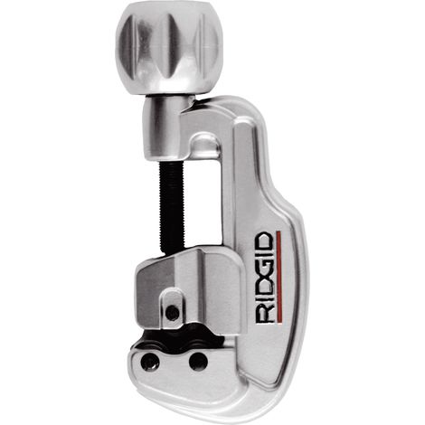 RIDGID Modell 35S Edelstahl-Rohrabschneider, Rohrschneider von 6 bis 35 mm + 2 extra Ersatzschneideräder