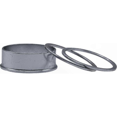 Entretoises en aluminium pour pédalier de vélo, adaptateurs de broche, cales de conversion, pièce de rechange cyclisme, kit de réglage axe manivelle (1/5)