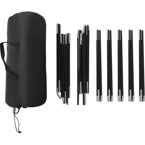 Tenda per riporre la bicicletta, in tessuto Oxford 210D, 220x150x185 cm, autoportante, peso lordo 3,6 kg, dimensioni della confezione 45x17x17 cm (1/5)