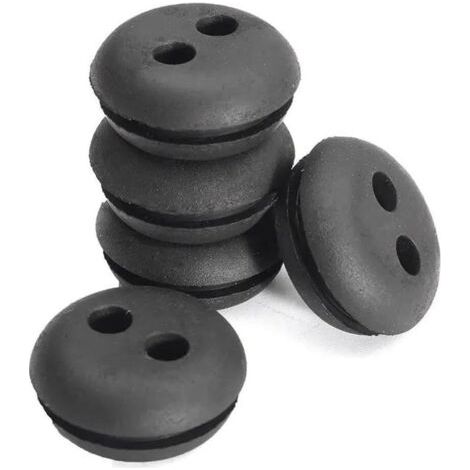 Lot de 5 œillets de carburant à 2 trous de remplacement pour tondeuse à gazon (1/4)