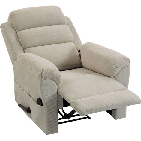 Fauteuil Massant Inclinable 135 Degres Avec Chauffage Lombaire Et 8 Points De Vibrations, Appui-Tete Reglable 3 (1/5)