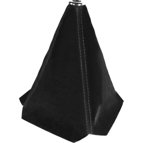 Housse anti-poussière pour levier de vitesse, housse de protection pour levier de vitesse, housse en cuir véritable pour levier de vitesse manuel/automatique, élément décoratif pour l'intérieur de la (1/4)