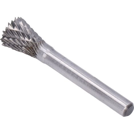YG8-Legierung Rotationsfräser-Set, umgekehrter Kegel, Größe N, Doppelgröße für Schärfmaschinen, Industriewerkzeug (1/5)