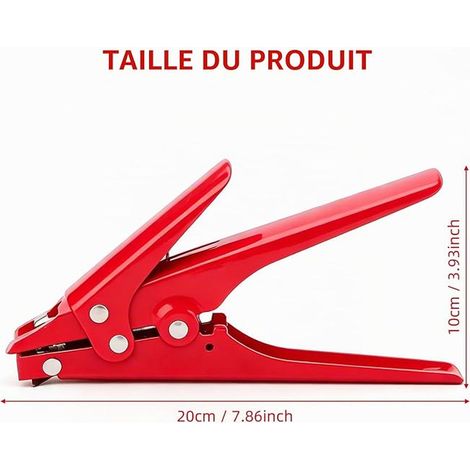 Pince de Serrage et de Découpe, de Serrage Outil Pince à Colliers Coupe Serre-câbles (1/4)