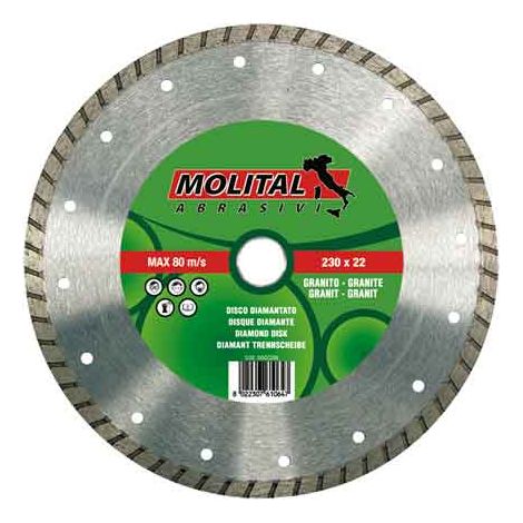 Disco diamantato 'granito' molital ø 115 mm MOLITAL (1/2)