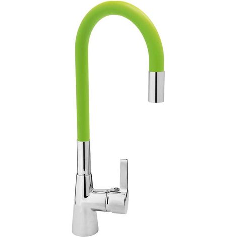Küchenarmatur Flexible, grün, Wasserhahn, Spültischarmatur, Mischbatterie (1/5)