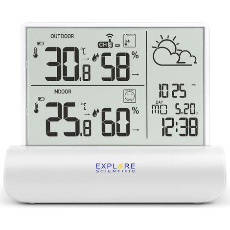 Explore Scientific WSH4501 Blanc LCD (1/5)