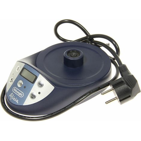 Delonghi base elettronica timer 230V blu caffè caffettiera moka Alicia EMKE42.BL