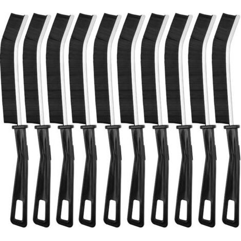 10x Brosse Nettoyage Salle de Bain, Joint Carrelage, Brosses de Nettoyage de Crevasses à Poils Durs, pour Groove Gap et Saleté Rainure a Rouille dans Salle,Cuisine,Toilettes (1/5)