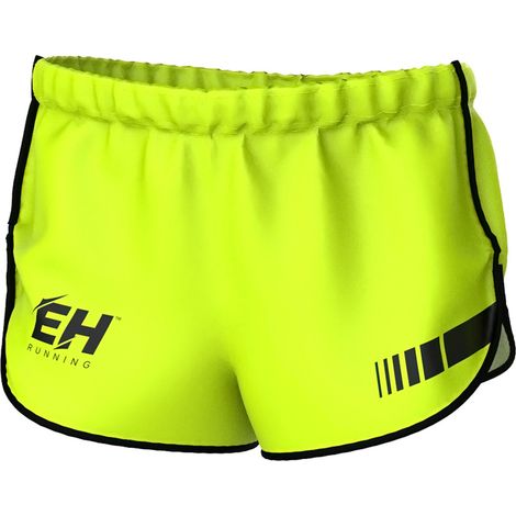 Short de running Draft pour homme, taille 2XL, vert citron