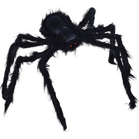 Grande araignée noire 150 cm (1/5)